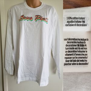 PINK Victoria Secret Bling Long Sleeve Tee